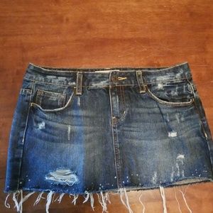 Aeropostale Jean Skirt